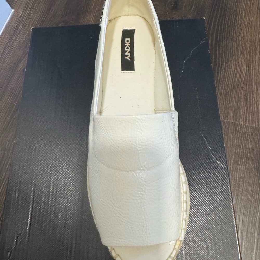 Dkny Cream Platform Espadrilles - image 5